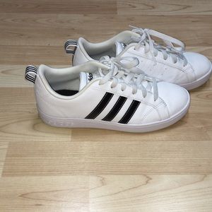 adidas white shoes!